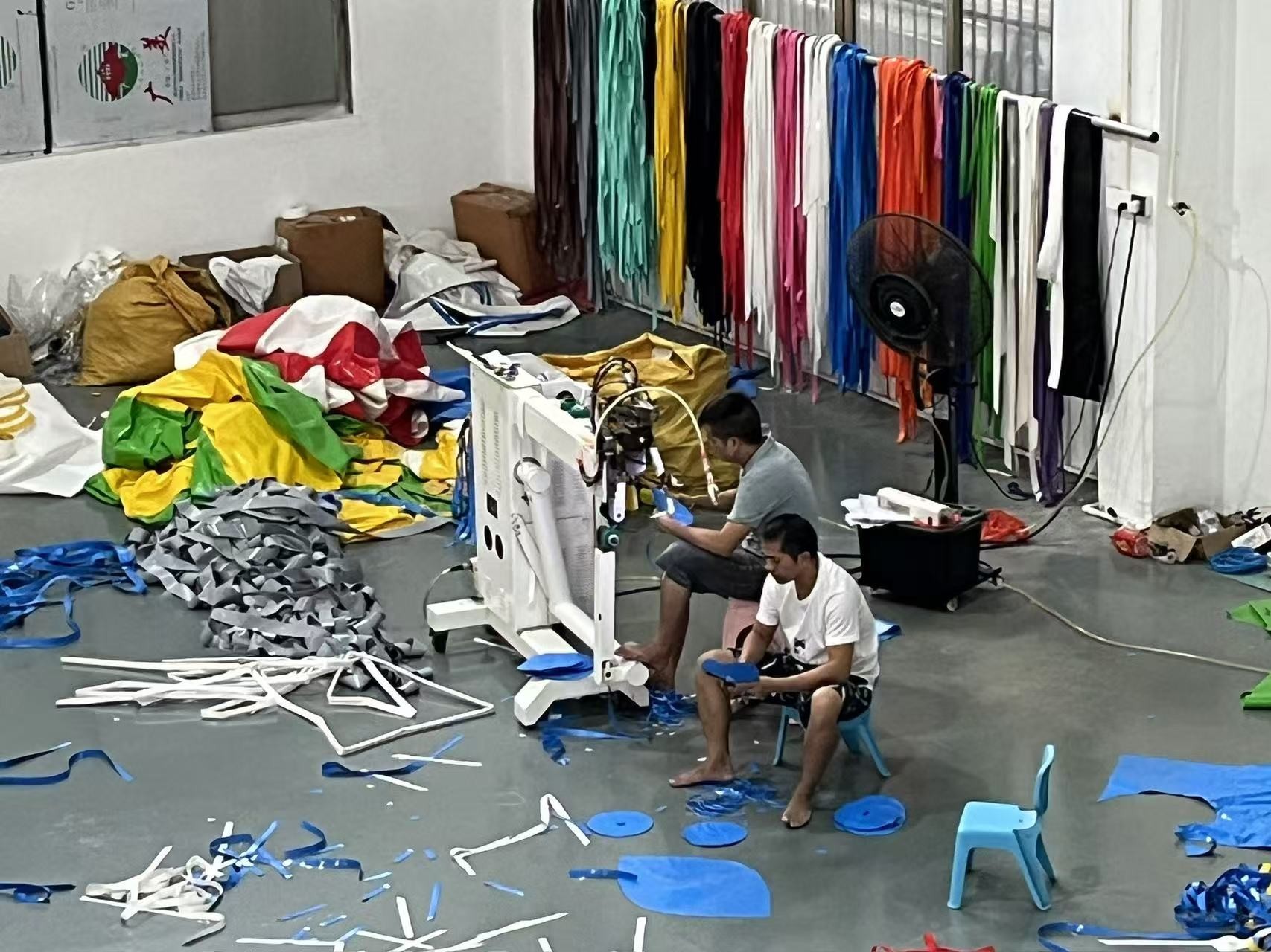 Guangzhou Kule Amusement Equipment Co.,Ltd ligne de production en usine