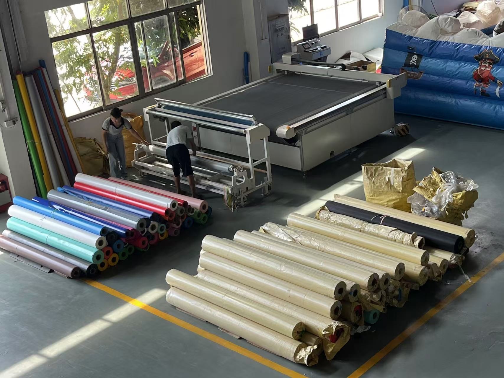Guangzhou Kule Amusement Equipment Co.,Ltd ligne de production en usine