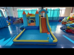 Glisse gonflable avec éléphant thème pour les enfants parc d'attractions
