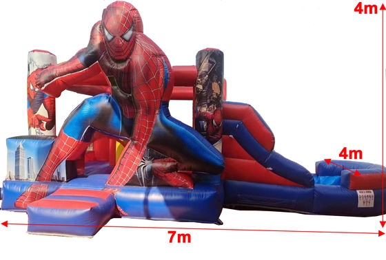 Personnalisé à l'extérieur/à l'intérieur Homme-araignée Bounce House Jumping Castle