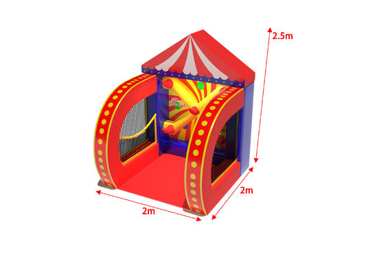 Jeux gonflables de lancer des anneaux Activités de carnaval pour le parc de jeux