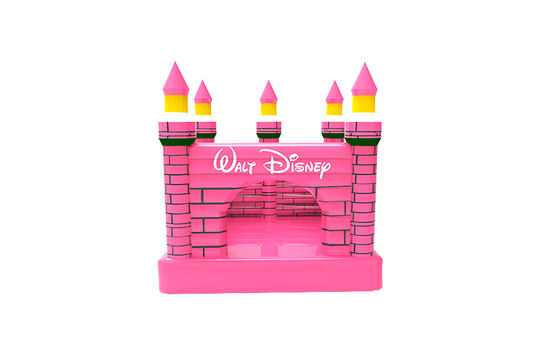 Couleur rose gonflable Disney enfants gonflable château gonflable