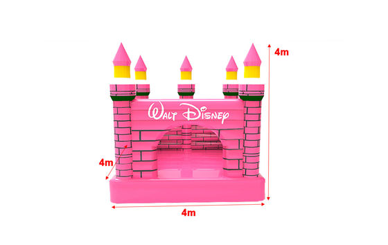 Couleur rose gonflable Disney enfants gonflable château gonflable