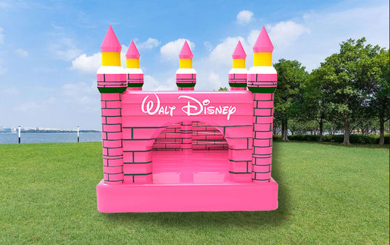 Couleur rose gonflable Disney enfants gonflable château gonflable