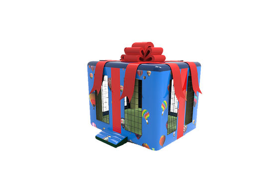 Boîte cadeau de qualité commerciale maison gonflable pour enfants