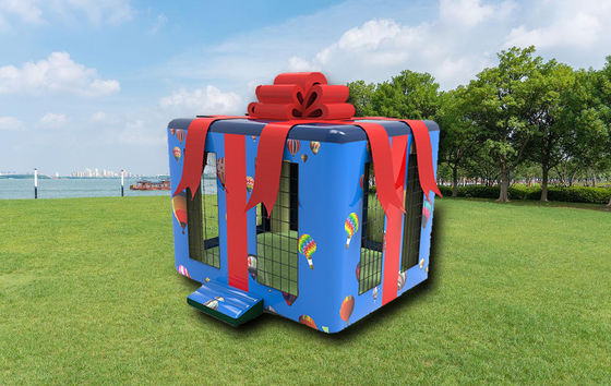 Boîte cadeau de qualité commerciale maison gonflable pour enfants