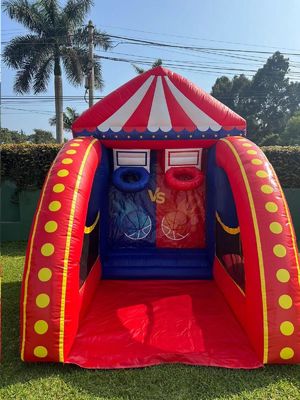 Jeux de basket-ball gonflables en bâton en PVC Activités de carnaval pour le parc