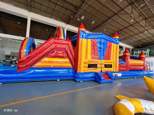 Chambre gonflable pour enfants et toboggan personnalisé avec bouchon de piscine