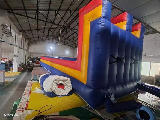 Jeux de défi gonflables Bungee Run Système de jeu interactif