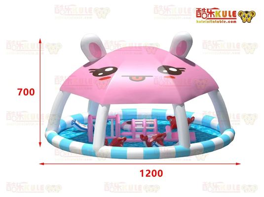 Piscine gonflable pour enfants personnalisée avec de petits jouets flottants