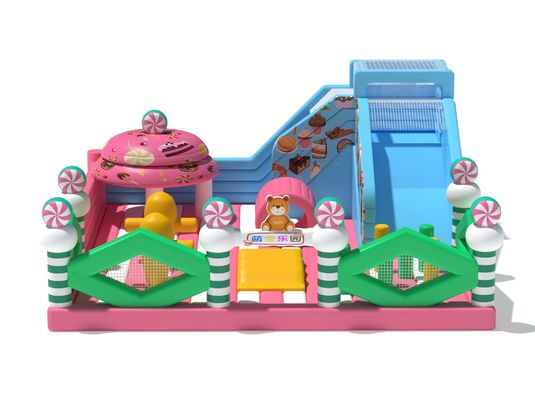 Candy Park Magic Château gonflable maison de rebond pour enfants