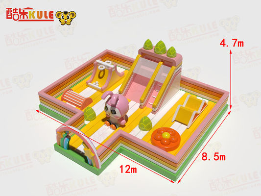 Les enfants animaux parc châteaux gonflables personnalisés avec des jeux