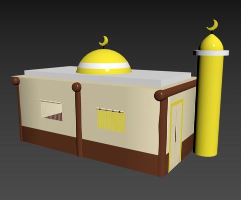 Religion Chambre de joueur Tente extérieure gonflable pour musulman