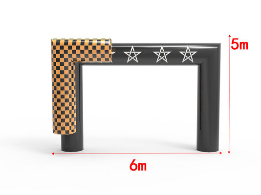 Arche publicitaire gonflable extérieure personnalisée avec logo