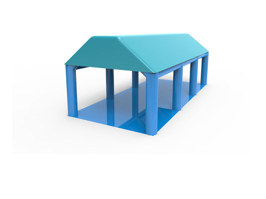 Tentes gonflables extérieures bleues Structure d'air portable personnalisée