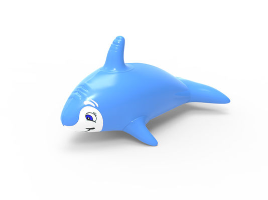 Jouets gonflables pour dauphins bleus pour le parc de jeux extérieur intérieur