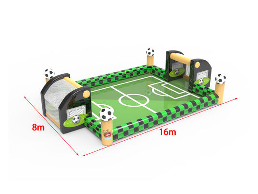 Jeux de football gonflables interactifs Couleur verte pour l'événement