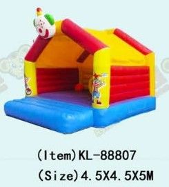 Château gonflable clown pour enfants