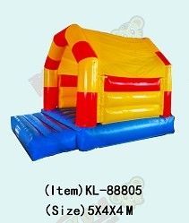 Château gonflable mini-bombardé Terrain de jeux pour enfants