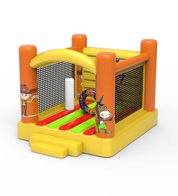 Château gonflable gonflable pour enfants avec pilier