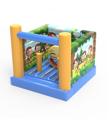 Petit château gonflable de type commercial 4*4*4m