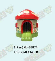 Château gonflable à champignons 5*4*4,5m