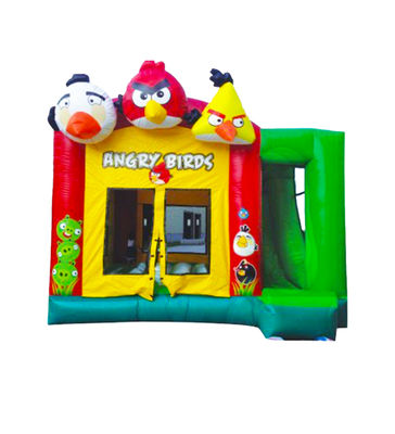 Thème Angry Birds Château gonflable sautant double couture