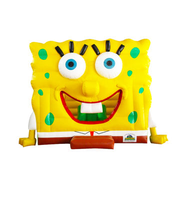 Bob l'éponge jaune château gonflable pour enfants sautant