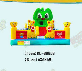 Taille personnalisable Chambre à rebond pour enfants Doubles coutures gonflables