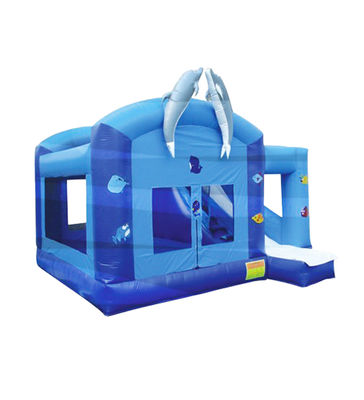 0.55mm PVC gonflable parcours d'obstacles pour les parcs d'attractions