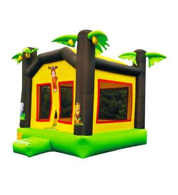 Palm Tree Petite maison commerciale en sautant Les enfants sautant château