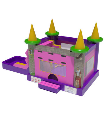 Château de saut en marbre gonflable