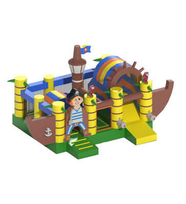 Parc à thème du navire pirate maison gonflable pour enfants
