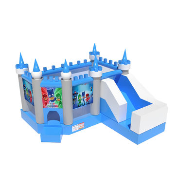 Chambre gonflable avec toboggan pour enfants