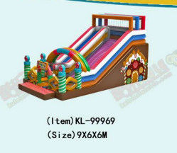 Parcs d'attractions pour enfants bougies gonflables d'anniversaire toboggan à louer