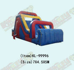 Parcs d'attractions pour enfants Grand toboggan gonflable avec bouchon