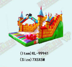 Château de Mickey Mouse Grand toboggan gonflable pour les enfants