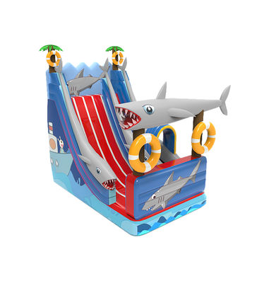 Parcs d'attractions pour enfants Baby Shark Slide gonflable À louer