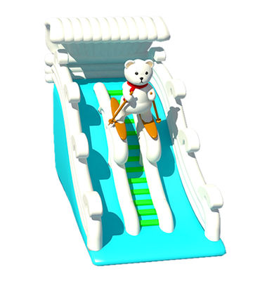 Glisse gonflable avec éléphant thème pour les enfants parc d'attractions
