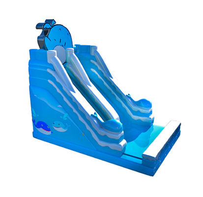Glisse gonflable avec éléphant thème pour les enfants parc d'attractions
