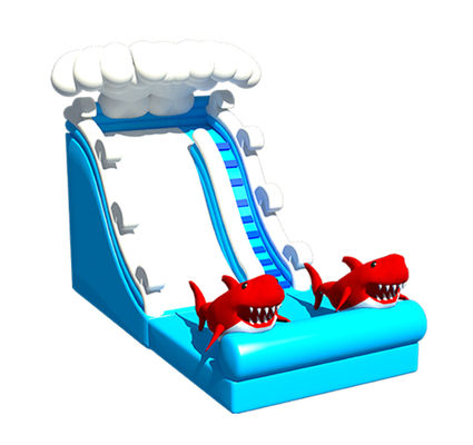 Glisse gonflable avec éléphant thème pour les enfants parc d'attractions