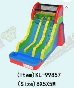 Parcs d'attractions pour enfants Giraffe gonflable Glissière pour louer