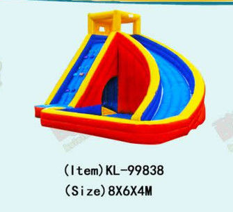 Parcs d'attractions pour enfants Giraffe gonflable Glissière pour louer