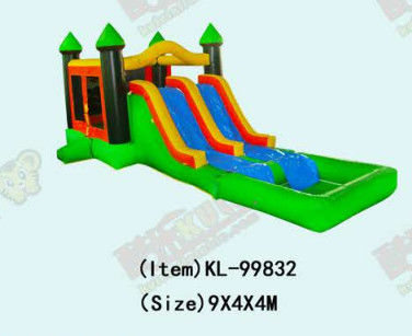 Parcs d'attractions pour enfants Giraffe gonflable Glissière pour louer