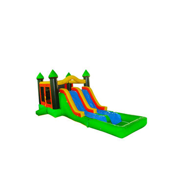 Parcs d'attractions pour enfants Giraffe gonflable Glissière pour louer
