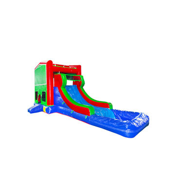 Parcs d'attractions pour enfants Giraffe gonflable Glissière pour louer
