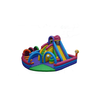 Parcs d'attractions pour enfants Giraffe gonflable Glissière pour louer
