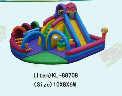 Parcs d'attractions pour enfants Giraffe gonflable Glissière pour louer