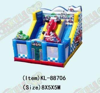 Parcs d'attractions pour enfants Giraffe gonflable Glissière pour louer