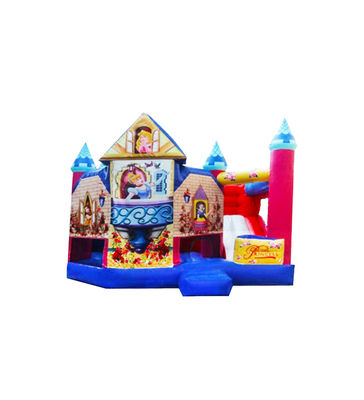 Neige prix Combos sautant glissière enfants parc d'attractions gonflable